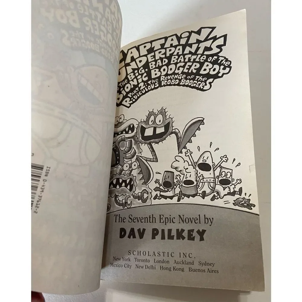 Captain Underpants and the Big, Bad Battle of the Bionic Booger Boy Part 2 PB